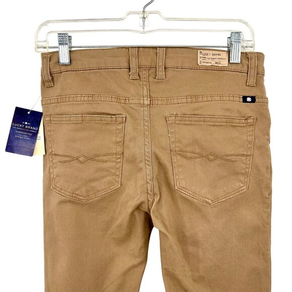 NWT BOY'S LUCKY BRAND SLIM FIT KHAKI PANTS - 14 - Picture 3 of 7
